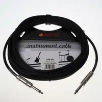 JOYO Audio Instrument Cable 15ft for Bass & Guitar 1/4 Inch Straight Professional Amp Cord (Black, CM-04)