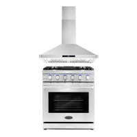 Cosmo 30" 380 CFM Convertible Wall Mount Range Hood in Stainless Steel