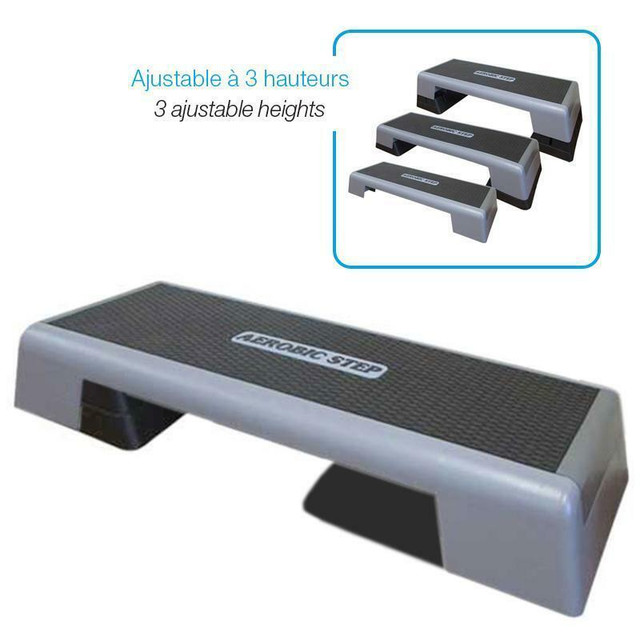 Adjustable Professional Aerobic Steps for training at home in Exercise Equipment in Ontario