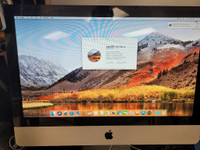 Apple iMac 21.5 Intel Core i3 3.06GHz 12GB RAM 500GB SSD High Sierra OS