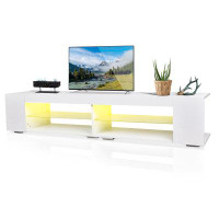 Wrought Studio LED TV Stand,Entertainment Centers With Storage