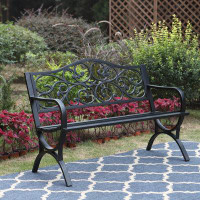 World Menagerie Southerland Resin Outdoor Bench