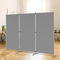NEW 3 PANEL SCREEN OFFICE ROOM DIVIDER 6 FT TALL S11217