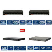 Promo!  POE Switches, POE Devices, $89 and up