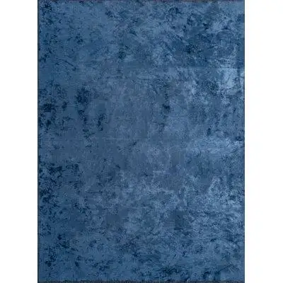 Woven Concepts Blue Solid Colour Luxury Area Rug