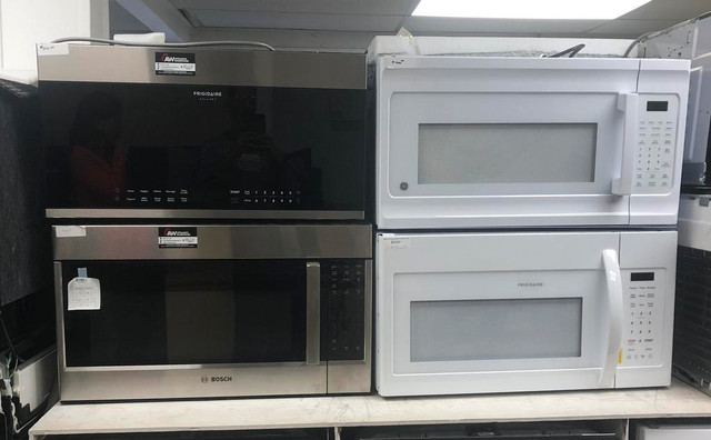 HUGE SALE ON OTR MICROWAVES (STANDARD AND LOW PROFILE) ALL MAKES AND MODELS TO CHOOSE FROM in Microwaves & Cookers in Edmonton Area - Image 2