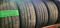 USED SET OF SUMMER MICHELIN 235/40R17 80% TREAD WITH INSTALLATION