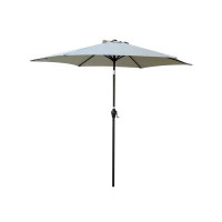 Arlmont & Co. Stunning 9ft Frozen Dew Outdoor Patio Umbrella - Elegant, Durable Design For Superior Sun Protection