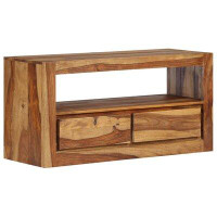 Loon Peak Sheela Solid Wood TV Stand for TVs up to 32"