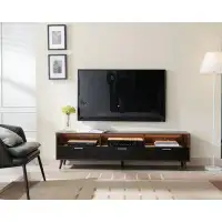 Wrought Studio LED TV Stand with Storage for Living Room Bedroom and Office