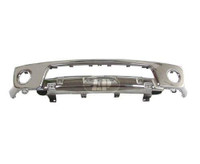 Bumper Face Bar Front Nissan Frontier 2005-2008 Chrome With Fog Lamp Hole Without Off Road Steel , NI1002138