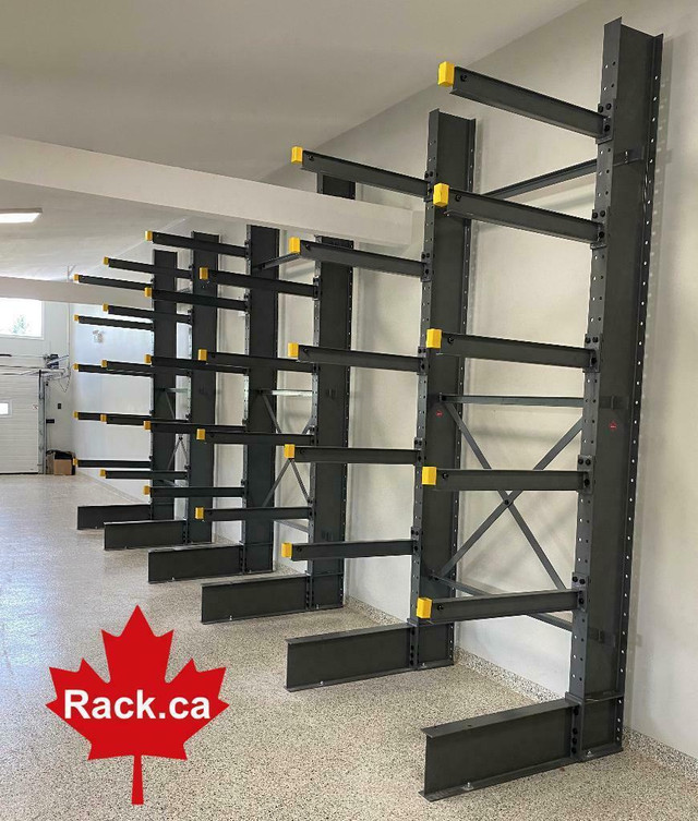 Structural Cantilever Racking In Stock - Made In Canada - Quick Ship Across Canada - Industrial Storage Rack in Other Business & Industrial in Alberta - Image 2