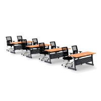 Team Tables Training Table and Chair Set with Casters