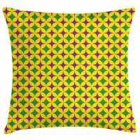 East Urban Home Geometric Indoor / Outdoor 28" Throw Pillow Cover