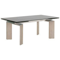 Latitude Run® Extendable Solid Wood Dining Table
