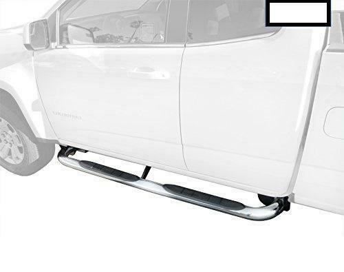 3 Round Stainless Steel Step Nerf Bars | Dodge RAM F150 F250 Silverado GMC Sierra Toyota Tundra Tacoma Colorado Canyon in Other Parts & Accessories - Image 3