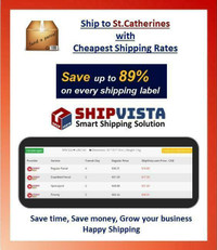 Cheapest Shipping Rates for packages to St. Catherines