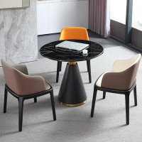 NashyCone Italian light luxury rock table and chair
