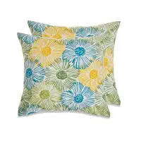 Bayou Breeze My Cottage Living Outdoor Pillow With Polyester Insert- Set Of 2