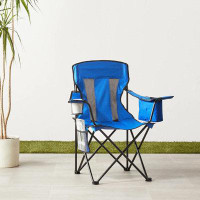 Arlmont & Co. Kristy Folding Camping Chair with Cushion
