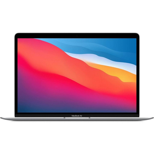 MacBook Air 13" 2020 (M1 - 8GB Unified Memory - 256GB SSD - 7-Core GPU) Silver in Laptops