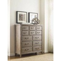 Canora Grey Shandara 12 Drawer 52" W Solid Wood Double Dresser