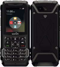 EXTREMEMENT SOLIDE SONIM XP5 XP5700 GRADE MILITAIRE UNLOCKED/débloqué RUGGED SMARTPHONE PTT WiFi 4G LTE #514-664-0231