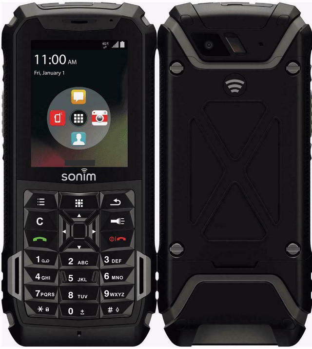 EXTREMEMENT SOLIDE SONIM XP5 XP5700 GRADE MILITAIRE UNLOCKED/débloqué RUGGED SMARTPHONE PTT WiFi 4G LTE #514-664-0231 in Cell Phones in City of Montréal