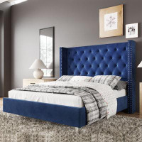 Willa Arlo™ Interiors Dryden Tufted Upholstered Low Profile Bed