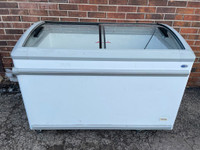 ColdMax Top Curved Glass  Chest Freezer