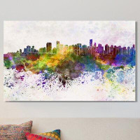 Picture Perfect International 'Vancouver' Painting Print on Wrapped Canvas