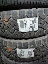 LT275/65R20  275/65/20  GOODYEAR WRANGLER DURATRAC  ( all season summer tires ) TAG # 11892
