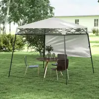 Pop up Tent 7.2' x 7.2' x 6.8' White