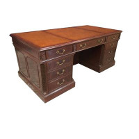 Leighton Hall Furniture 72'' W Rectangle Executive Desk