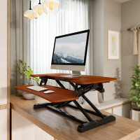 FlexiSpot Desk Converter with Removable Keyboard Tray