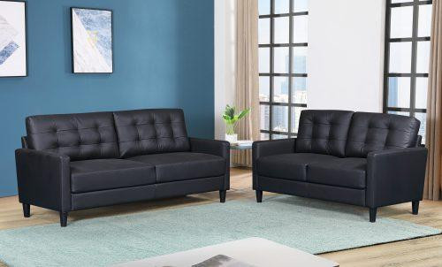 NEW 2 PCS SOFA SET &amp; LOVESEAT COUCH FURNITURE COMBO in Other in Grande Prairie