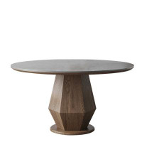 Orren Ellis Modern Simple Round Dining Table Excluding Chairs
