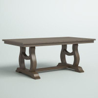 Greyleigh™ Chadwick 42" Extendable Trestle Dining Table