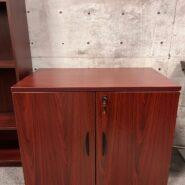 Laminate Lateral Storage Cabinet – Mahogany in Desks in Toronto (GTA) - Image 2