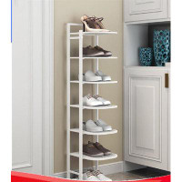 Rebrilliant Outside Saves Space 7 Pair Shoe Rack