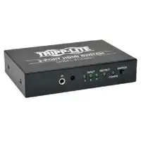 Tripp Lite 3-Port HDMI Switch for Video and Audio, Includes Remote, 1920x1200 at 60Hz 1080p, 2-Port and 3-Port Applicati