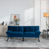 Ebern Designs Convertible Folding Modern sofa Bed