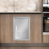 FRONG 14"W*20"H Single Stainless Steel Access Door For Kitchen Grilling Station And Commercial BBQ Island
