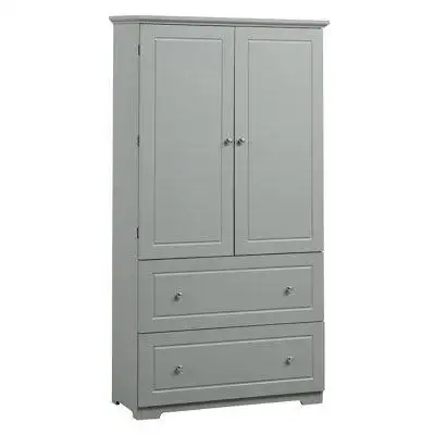 The wide storage cabinet is made of high-quality MDF boards with painted finish.Thus the surface is...