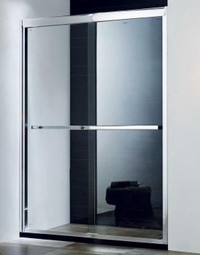 Bianca Shower Doors - Last ones - HUGE DISCOUNT - will fit 56-60&#39;&#39; size ( 6 or 10mm Clear Glass ) NCS