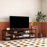 TV Stand 70.9" x 15.7" x 19.7" Rustic Brown