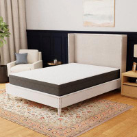 The Twillery Co. Minnesota 10" Gel Memory Foam Medium Firm Mattress Standard, Breathable, Removable & Washable Cover