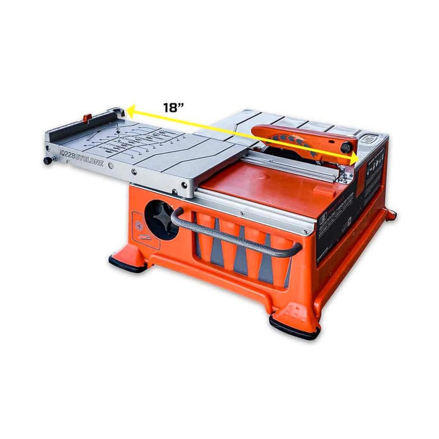 HOC iQ228CYCLONE 7 DRY CUT TILE SAW WITH INTEGRATED DUST CONTROL SYSTEM + 1 YEAR WARRANTY in Power Tools - Image 3