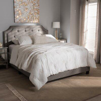 Three Posts Amidon Tufted Upholstered Standard Bed