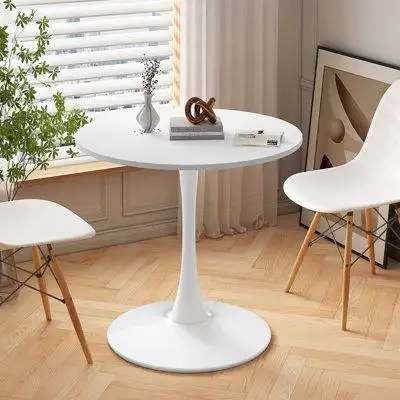 George Oliver 32"Modern Round Dining Table With Round MDF Table Top